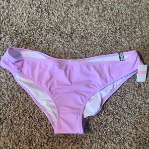 VS Pink Bikini Bottoms Lilac Purple Size Large